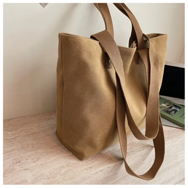 Design Canvas Tote Bag Olive Green Tote Bag - 33