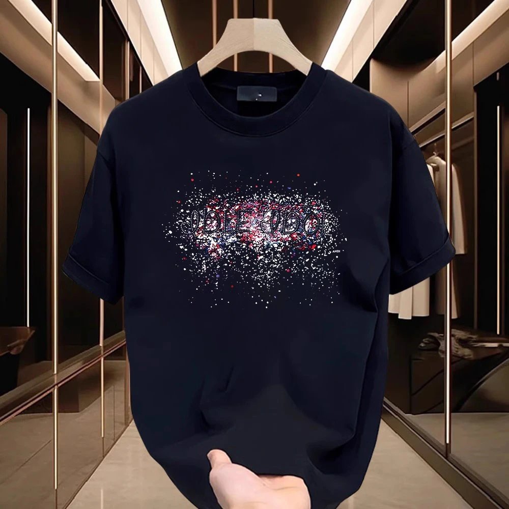 Valentino Garavani VLTN Splatter Print White T-Shirt - 13