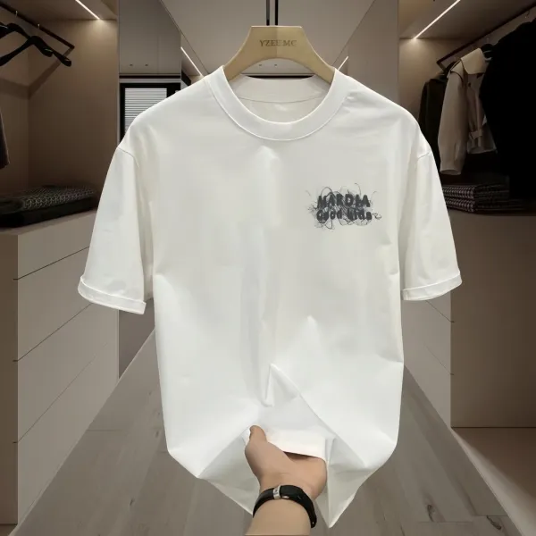 Design YZEE.MC RETR E69 Heart Graphic T-Shirt Black T-Shirts - 9