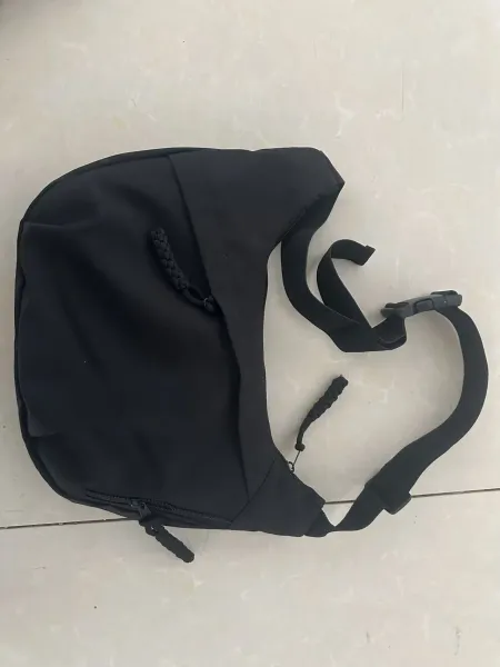 Design Minimalist Black Hobo Crossbody Bag - 49