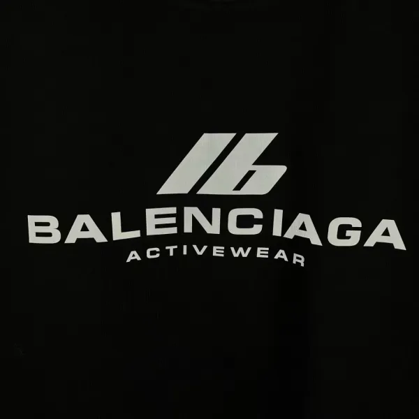 Balenciaga Paris Sunset Graphic T-Shirt Black - 30