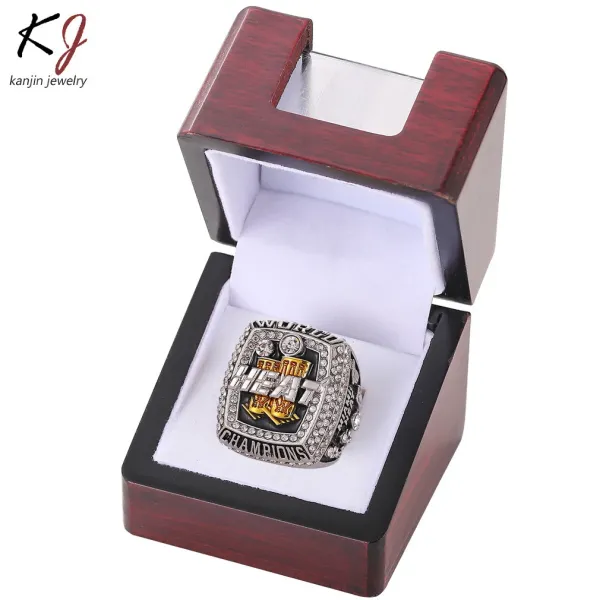 Miami Heat 2012 NBA Championship Ring Replica Silver Gold Black Jewelry - 1