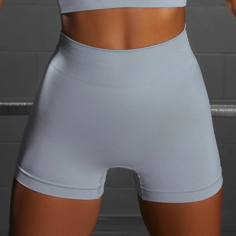 Design High-Waisted Compression Shorts Black - 37