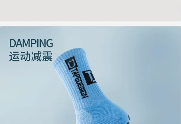 Tape Design Grip Socks Socks - 6