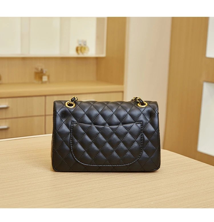 Chanel Classic Flap Bag Beige Quilted Chain Shoulder Bag - 29