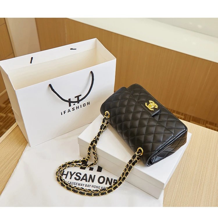 Chanel Classic Flap Bag Beige Quilted Chain Shoulder Bag - 32