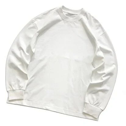 Black/white paint peeling on the front, two strings below, 1996 four-color long sleeved shirt 77081902