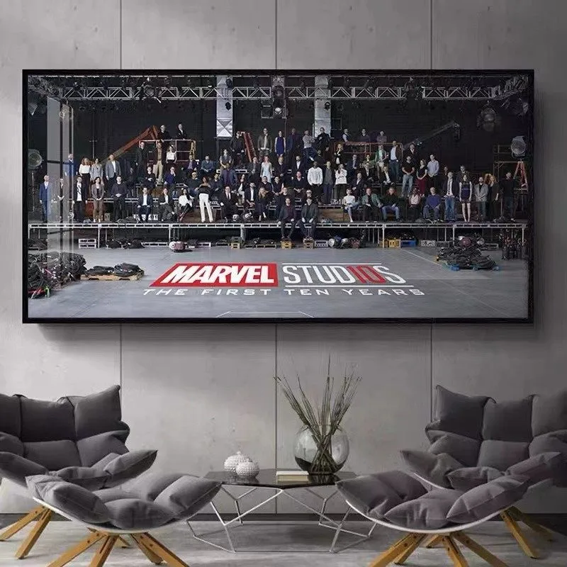 Marco de Pared Marvel Mural 22 Estilos