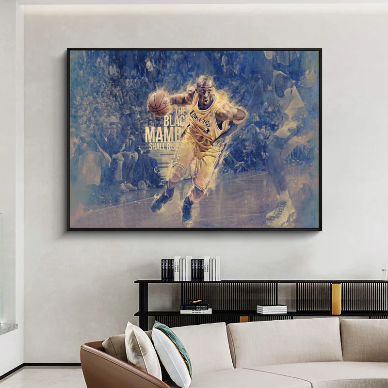 NBA Mural Frame 9 Styles