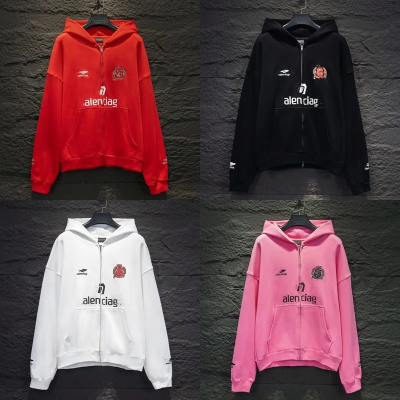 Balenciaga Sudadera con Cremallera Soccer 2 Estilos