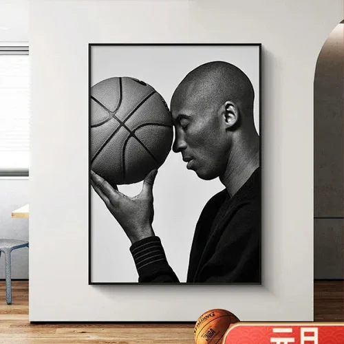 Marco de Pared NBA Mural 20 Estilos