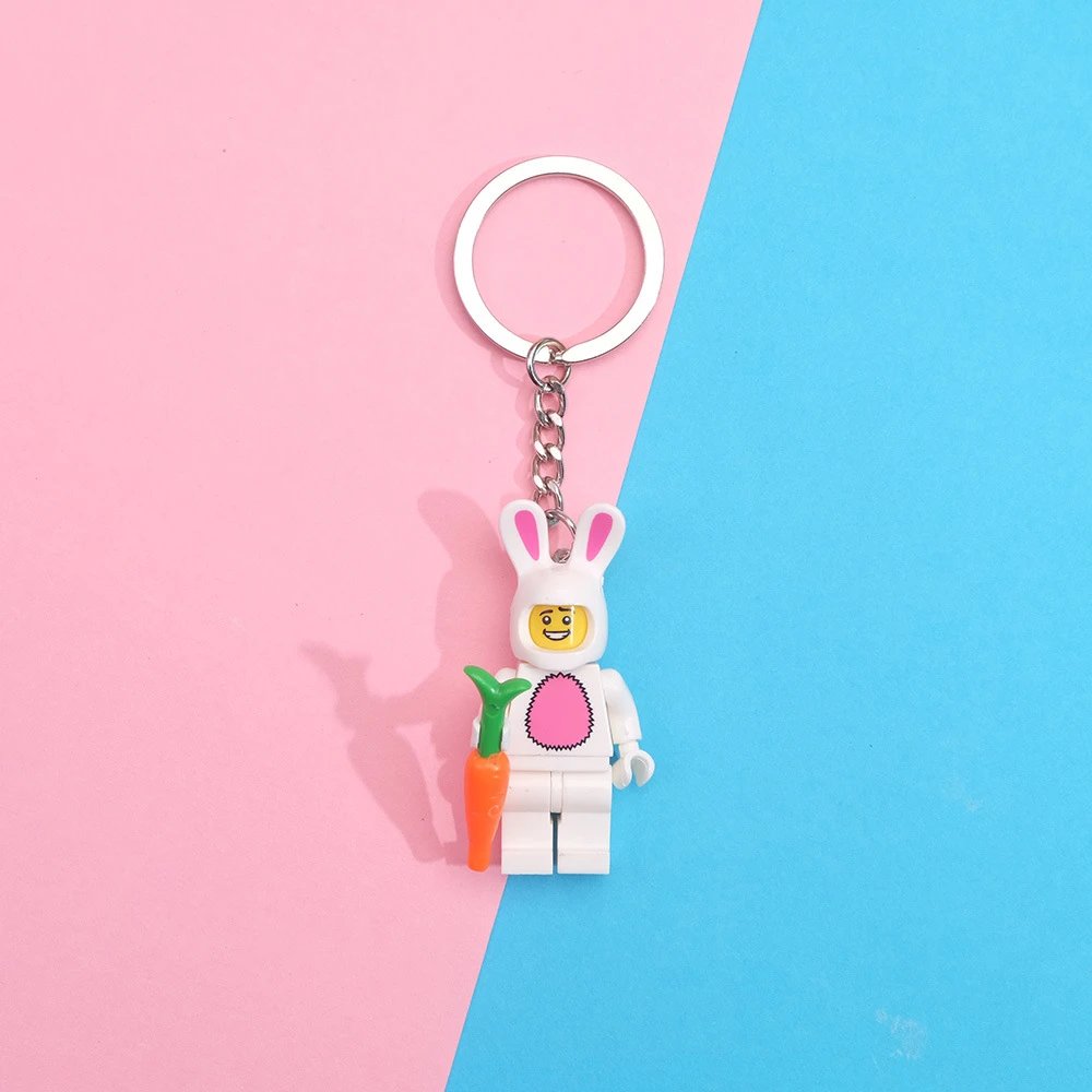 Carrot Rabbit Keychain