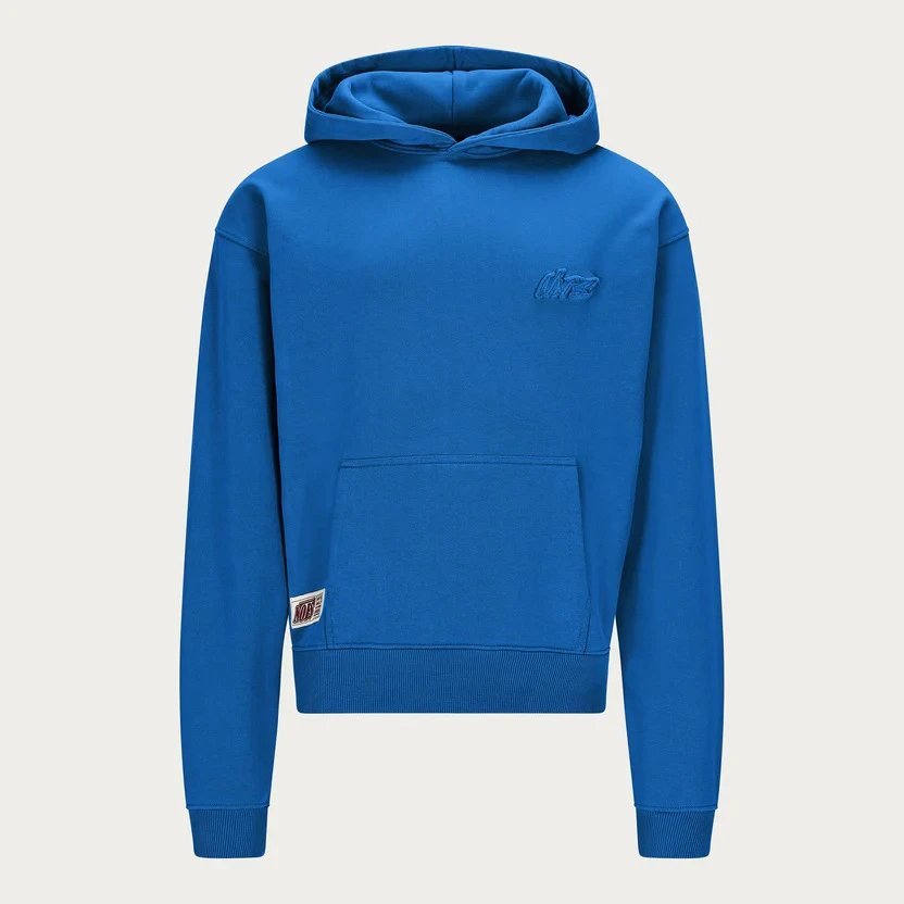 Deep blue hoodie