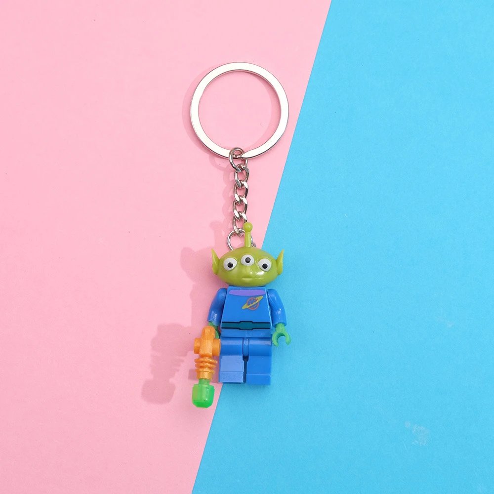 Three eyed keychain