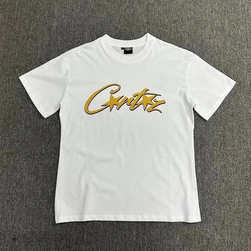 Cuntaz Gold Logo White T-Shirt - 131701