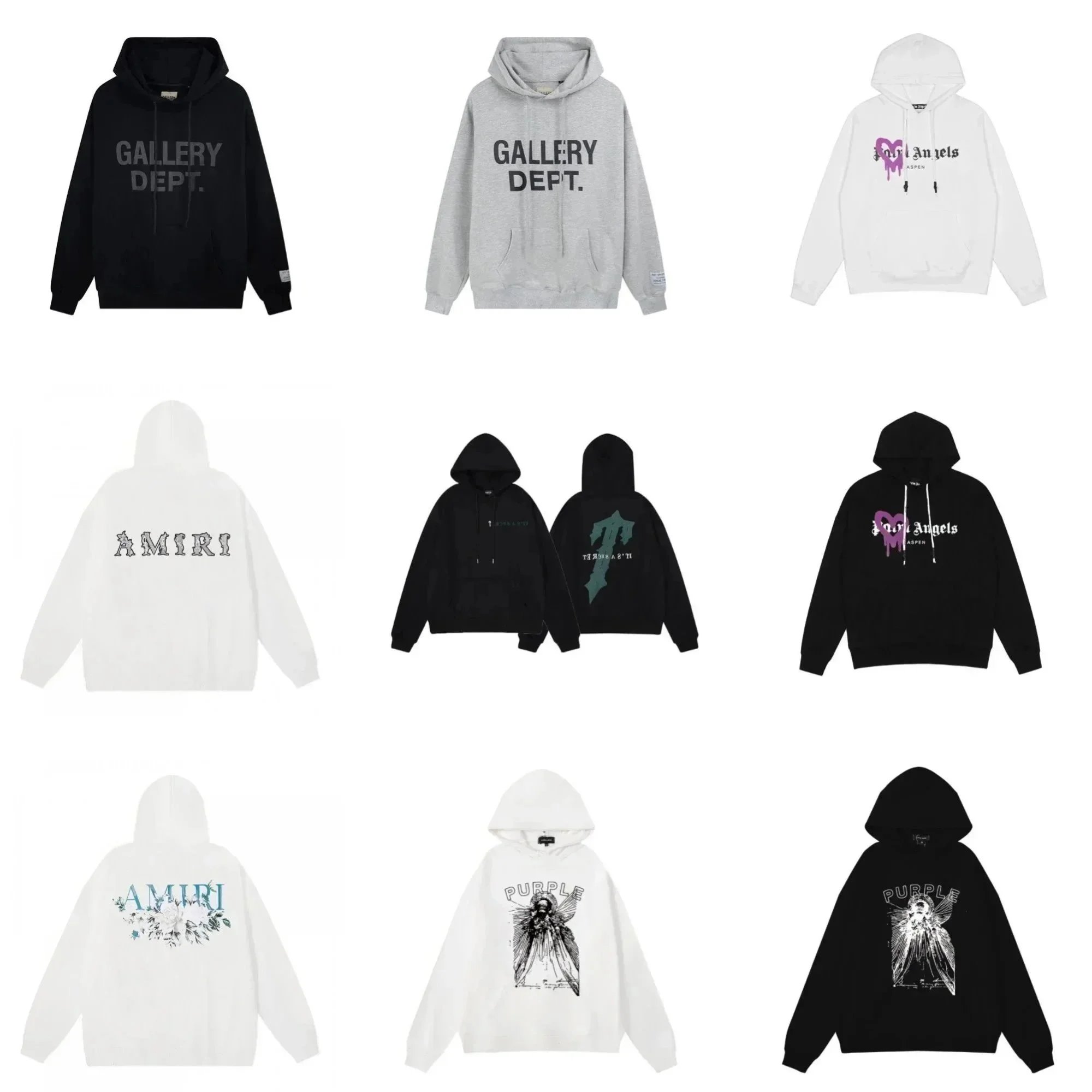 AMIRI Floral Logo Hoodie White - Premium Streetwear Sweatshirt - 131104
