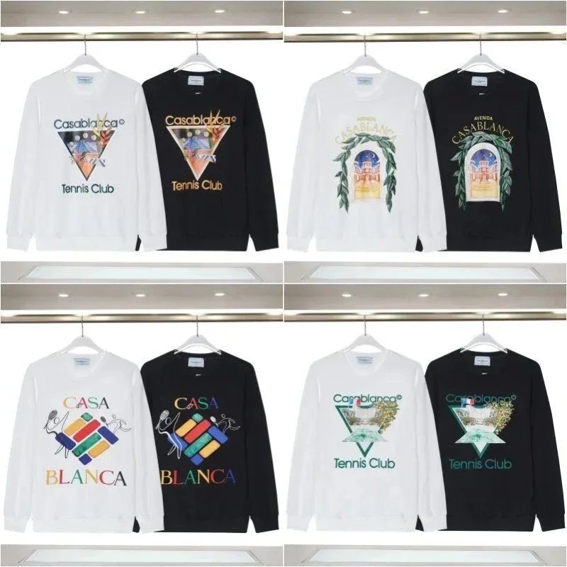casa*blance秋冬新款圆领hoodies - 131327