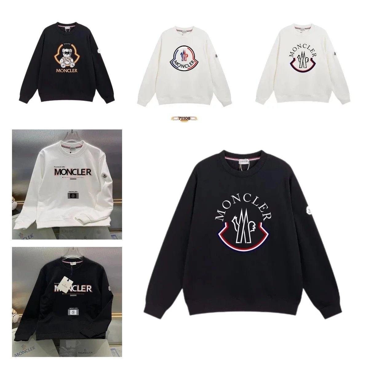 Moncler Logo Sweatshirts [40 s