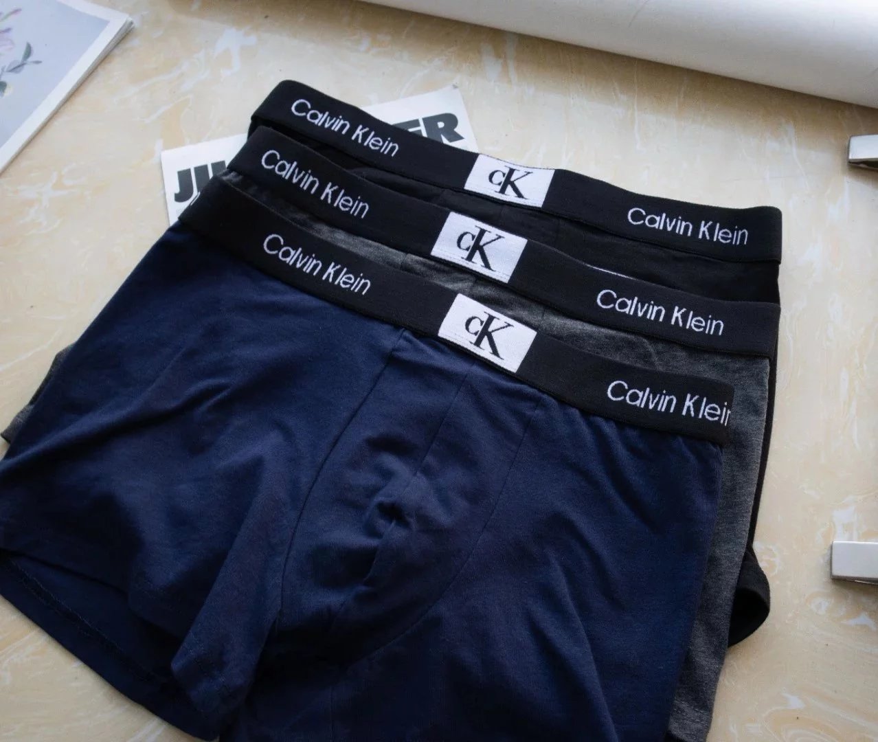 Comfortable and warm fashion mens small square underwear 001 5