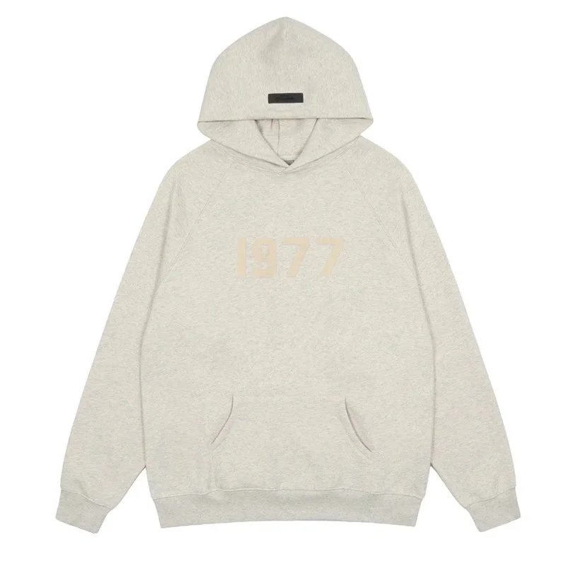 Hooded light gray