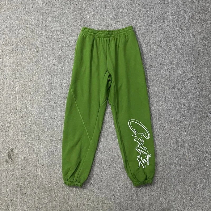 Monogrammed Pants Green
