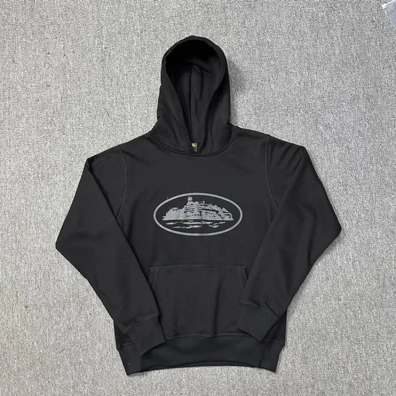 Sweatshirt Black Print Black