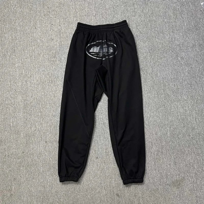 Pants Black Print Black