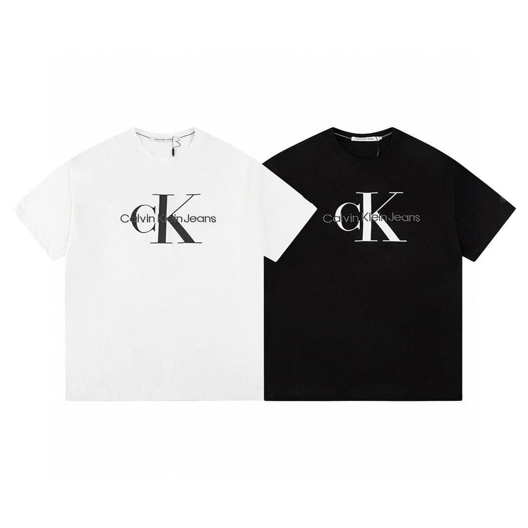 CK short sleeved T-shirt for women (non quality issues do not support returns without reason)
