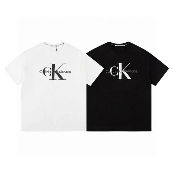 CK short sleeved T-shirt for women (non quality issues do not support returns without reason)