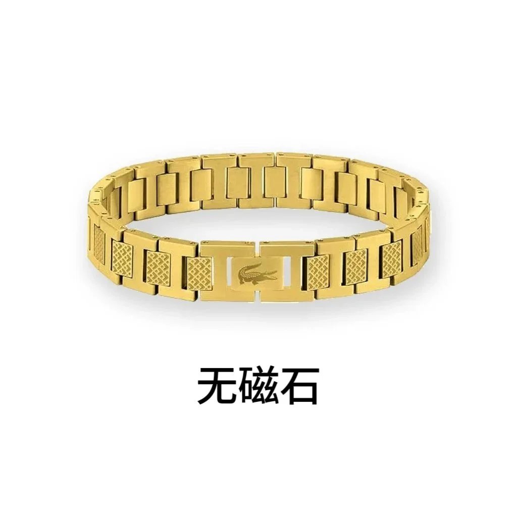 Lacoste Jewelry Crocodile Logo Chain and Link Bracelets — 4 No magnet