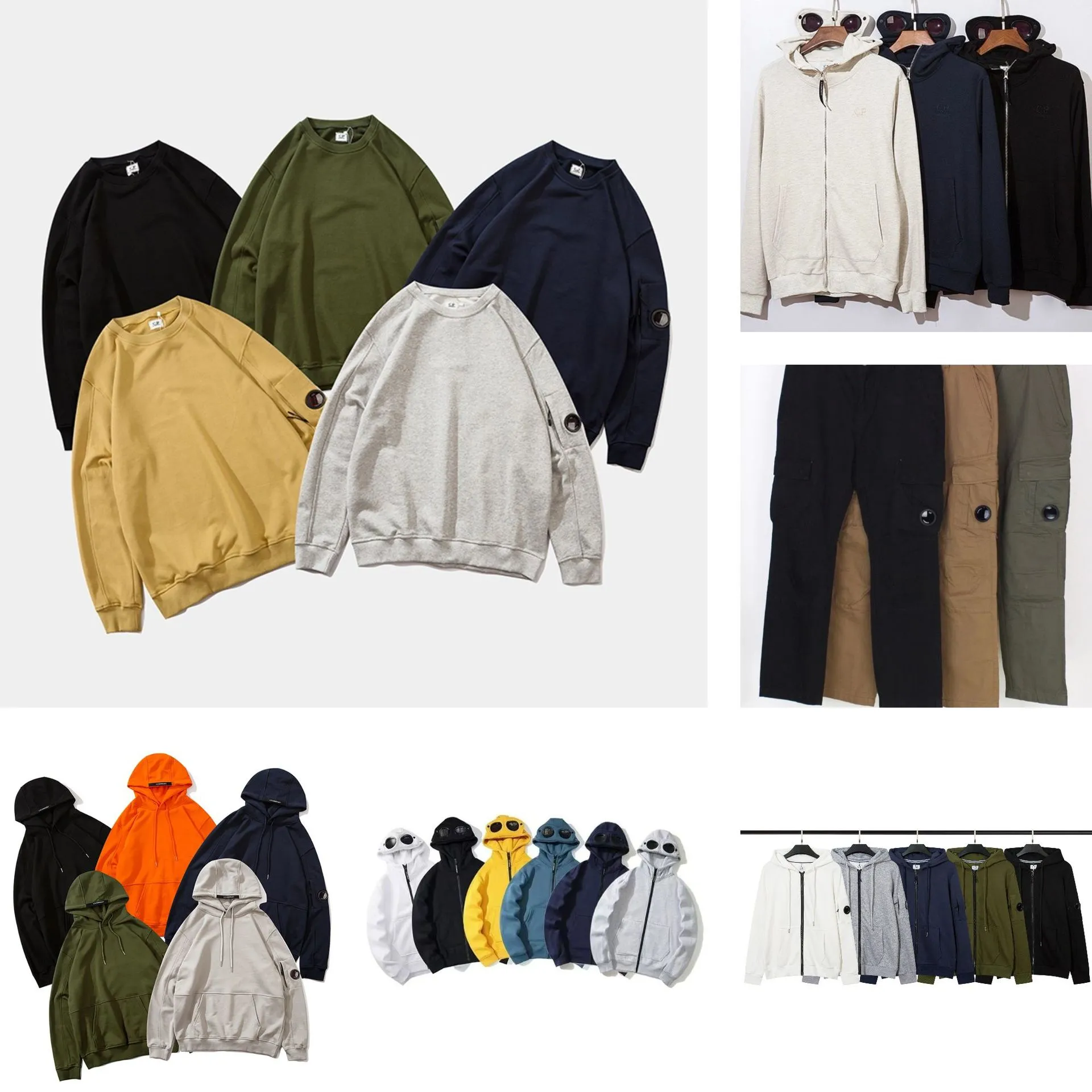 C.P. Company Goggle Hoodie / Zip-Up Sweater / Jack