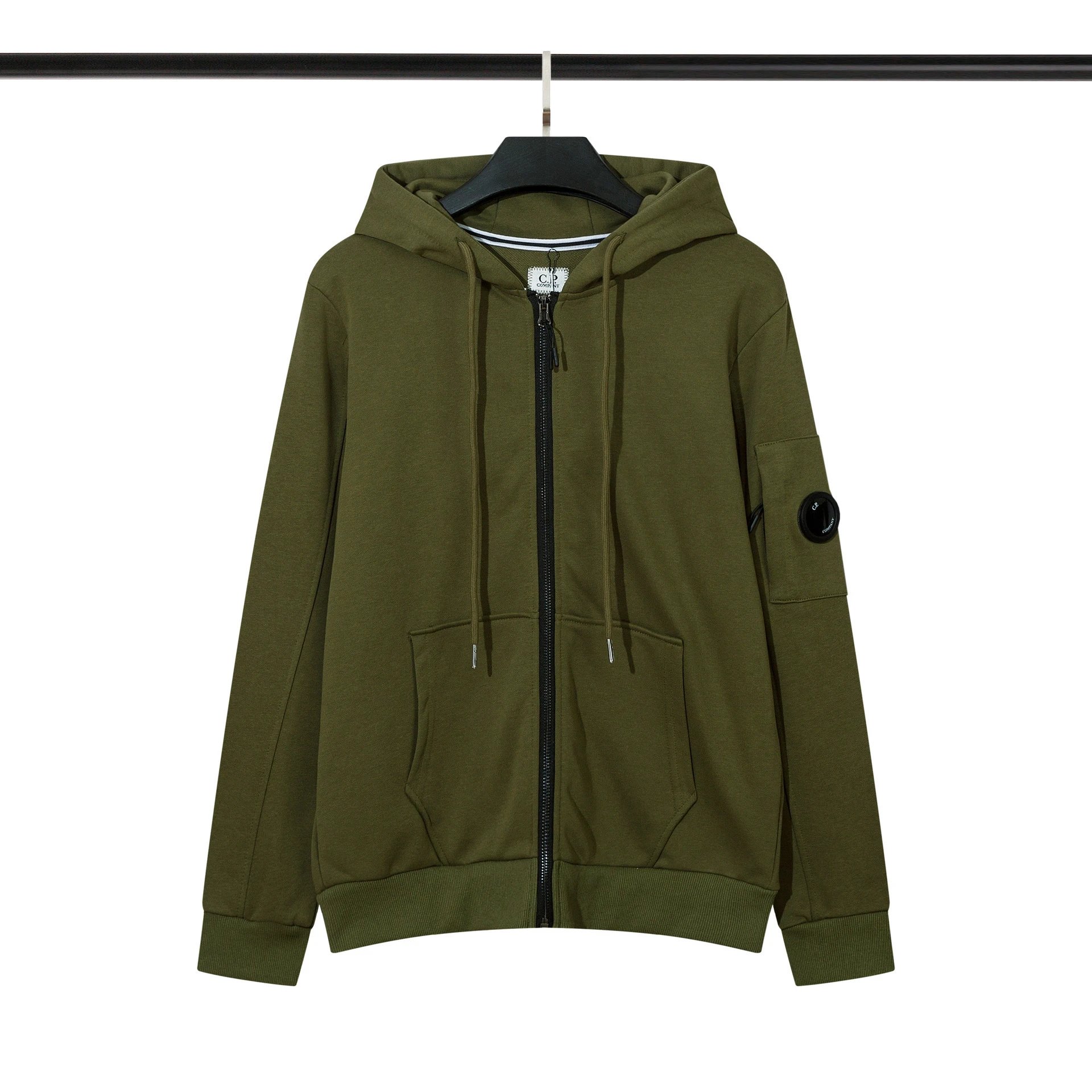04 - Hoodie Green (Zip-Up)