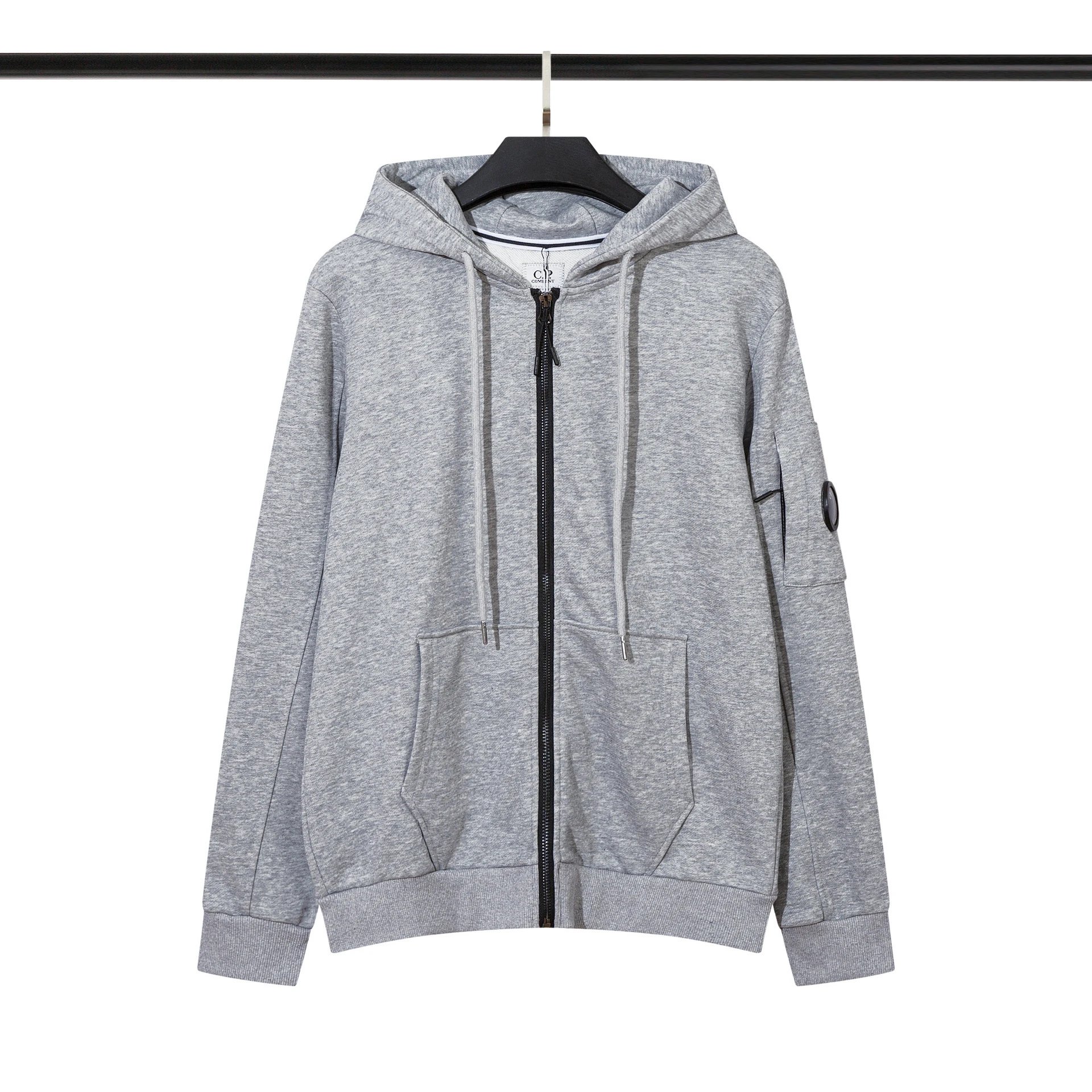 04 - Hoodie Heather Gray (Zip-Up)
