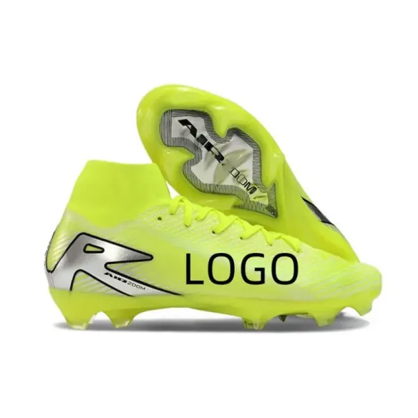 Nike Mercurial Superfly VIII Elite FG Yellow Orange Multicolor Football Cleats Running Shoes - 24