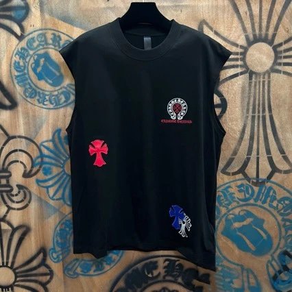 Chrom Lengend Black Sleeveless Tee