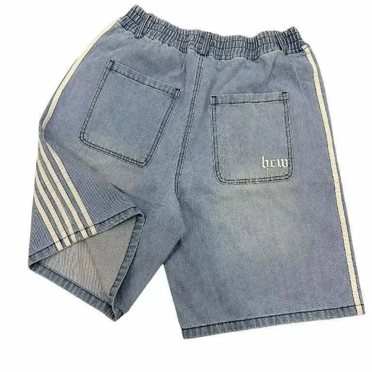 D40 Light Blue Denim Shorts