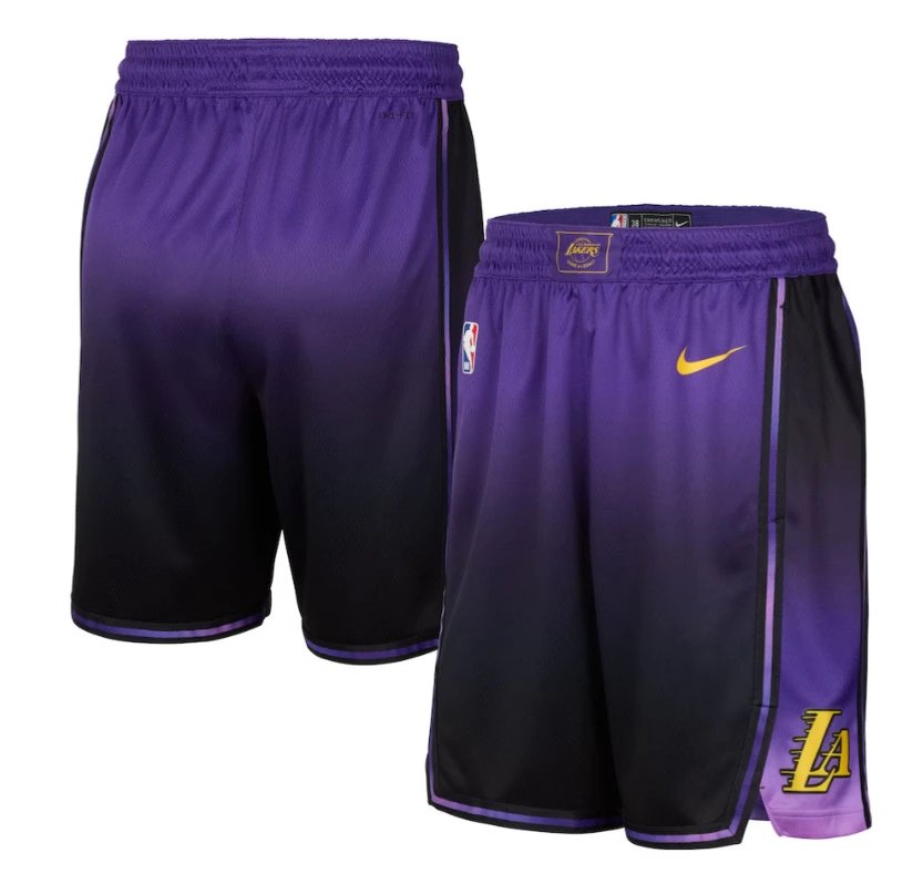 25 Season Lakers City Black