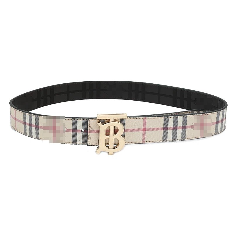 Style 4 Coffee Bottom Gold Buckle