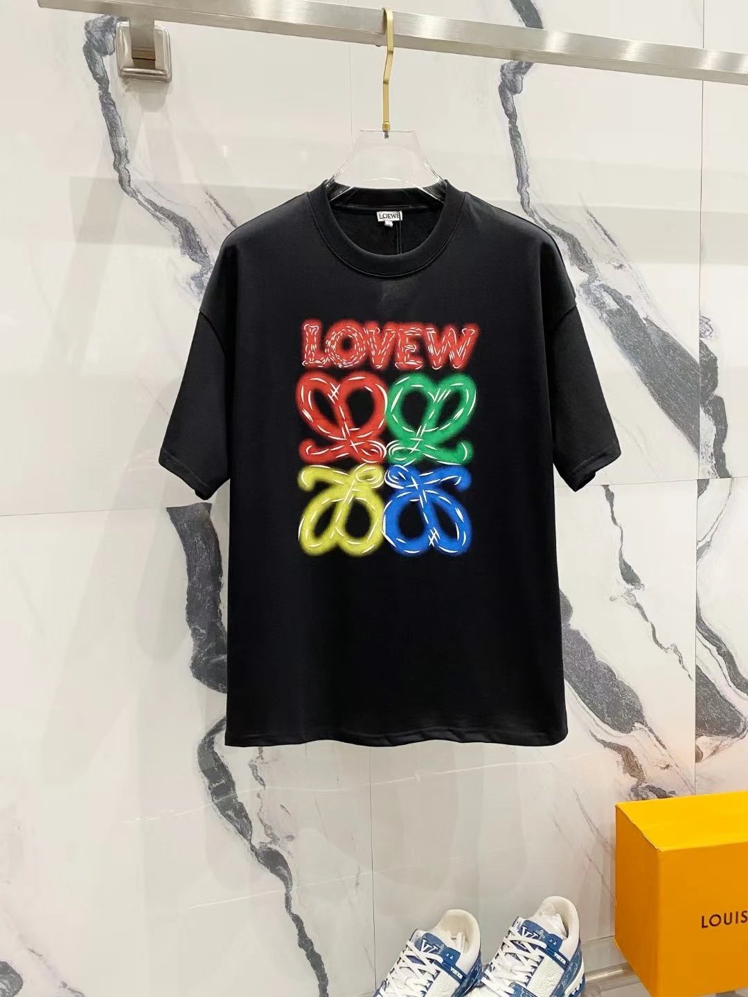 LOE Embroidered Cotton T-Shirt photo 2