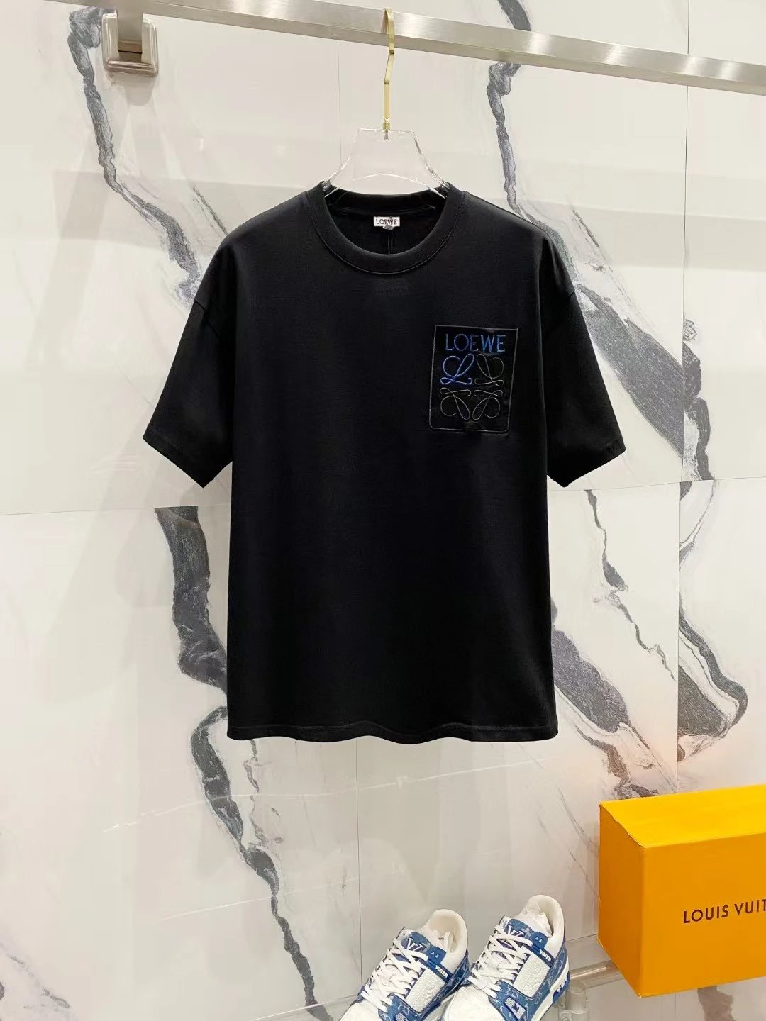 LOE Embroidered Cotton T-Shirt photo 6