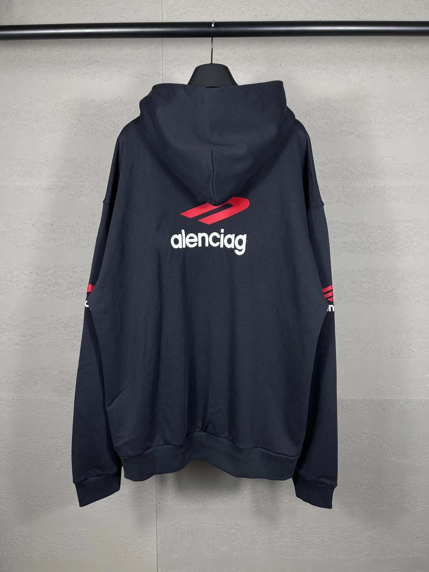 Gaichela Distressed Logo Hoodie Gray - 48