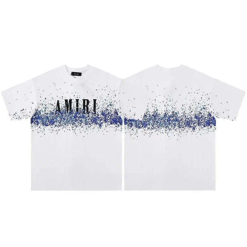 AMIRI Splatter Letter T-Shirt photo 3