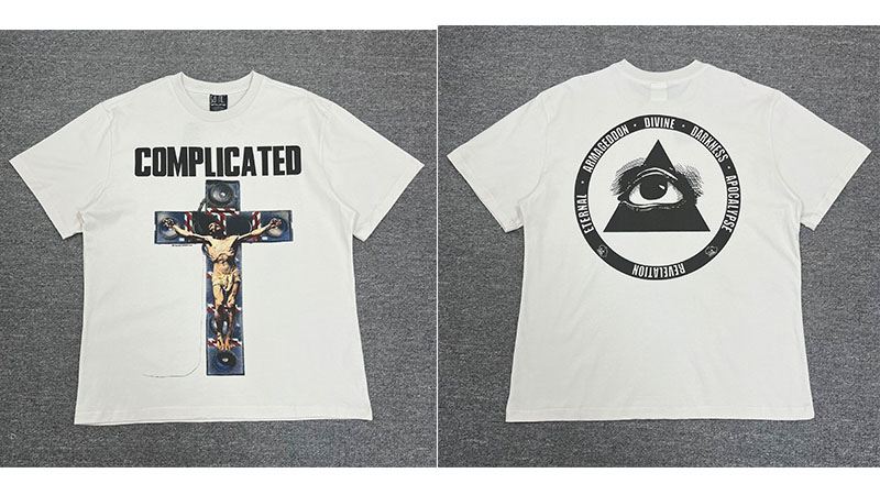 Saint Michael Vintage Ripped T-Shirt photo 2