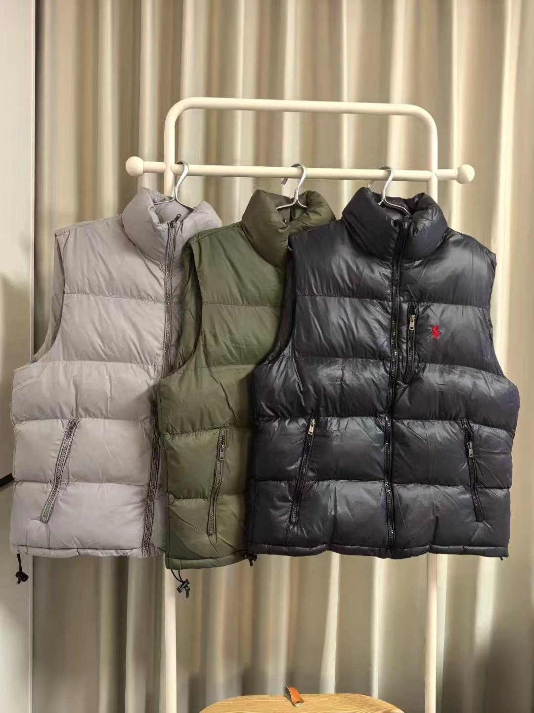Ralph Lauren Polo Bear Down Vest Navy - 6