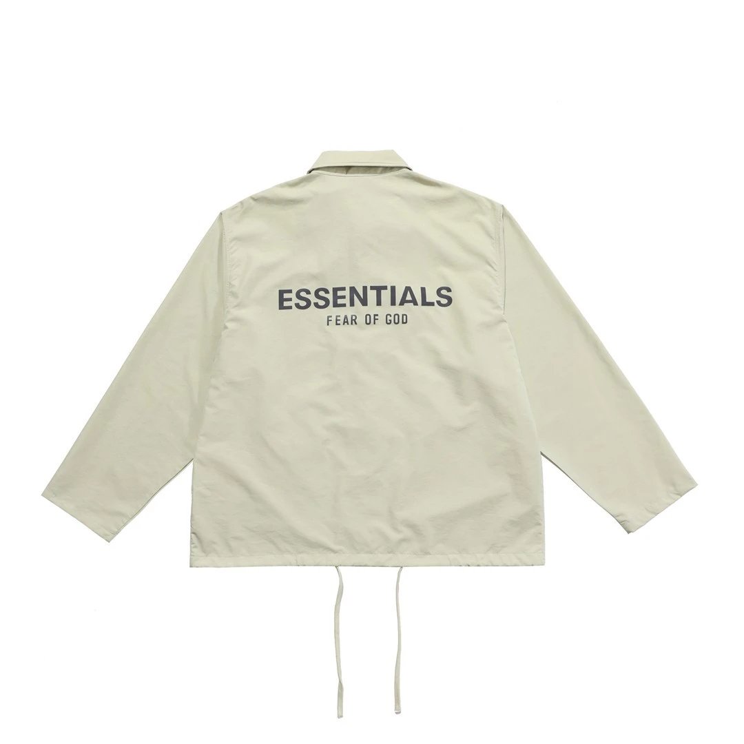 FOG ESSENTIALS Reflective Back Logo Coach Jacket photo 3