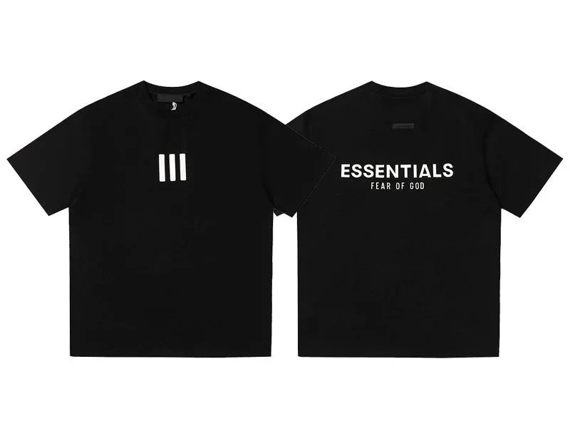 Three Stripes Loose T-Shirt Set photo 8