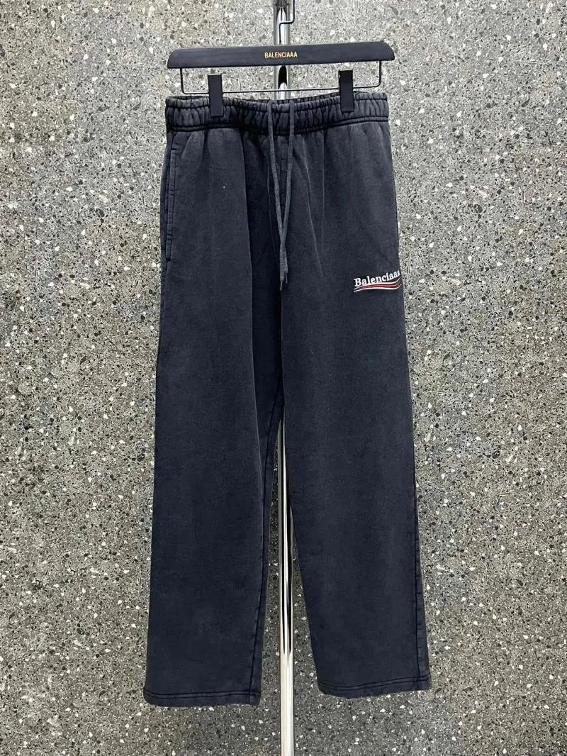 Balenciaga Logo-Embroidered Yellow Sweatpants - 12