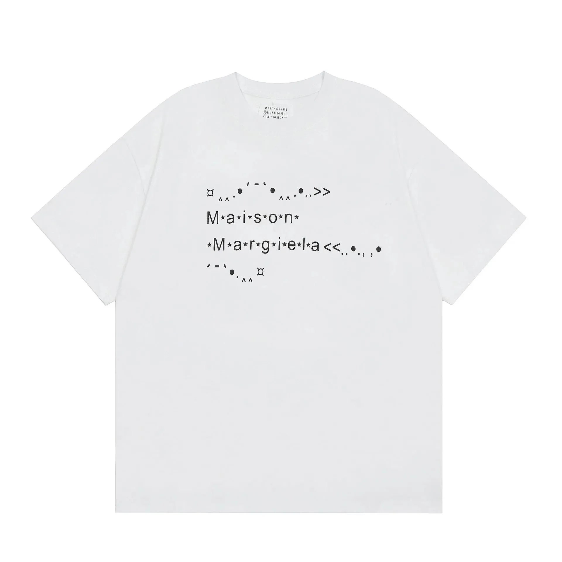 Maison Margiela Digit Print T-Shirt photo 8