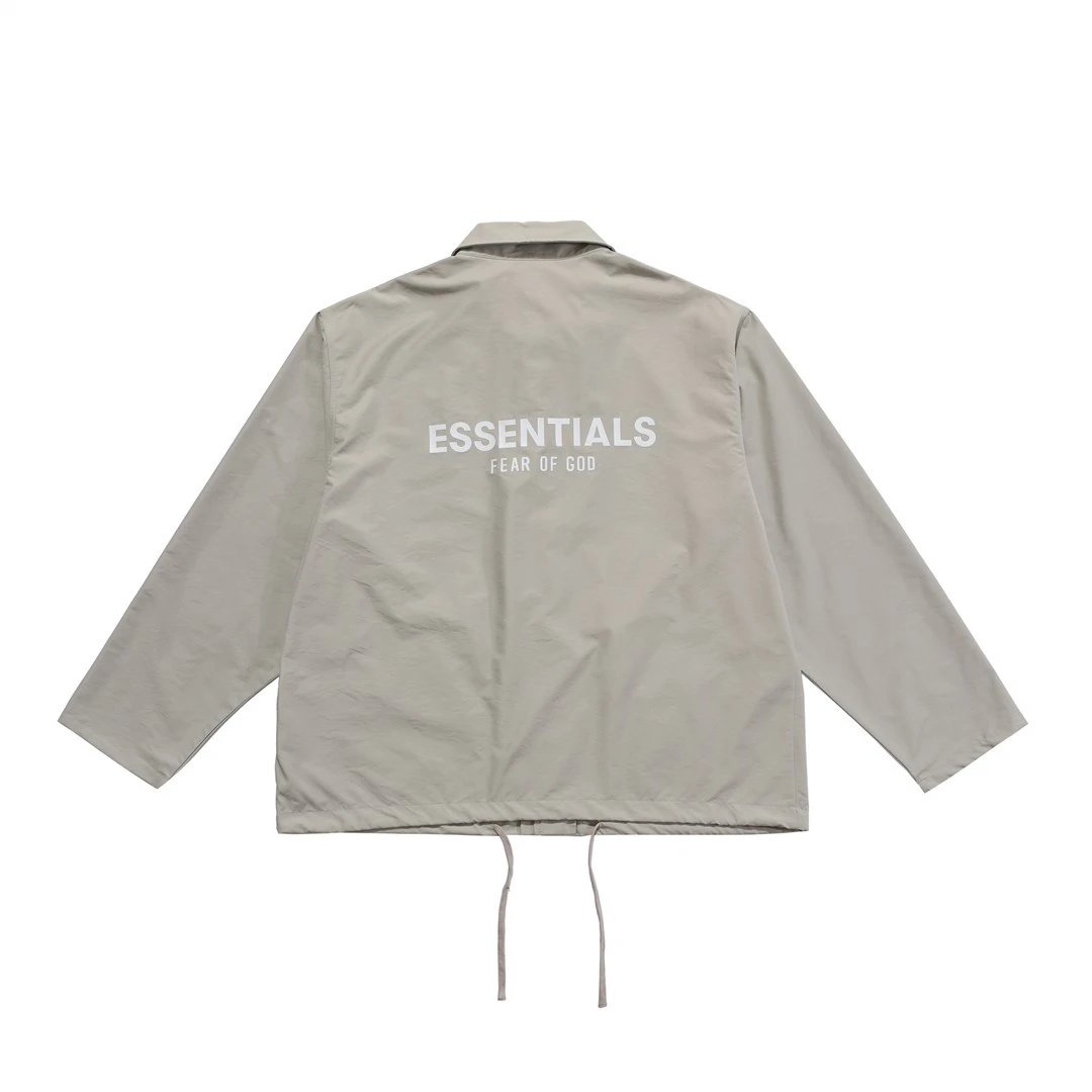 FOG ESSENTIALS Reflective Back Logo Coach Jacket photo 4