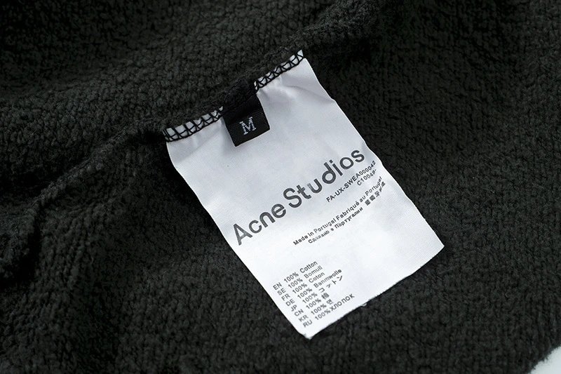 Acne Studios Stockholm 1996 Washed Gray Hoodie - 25